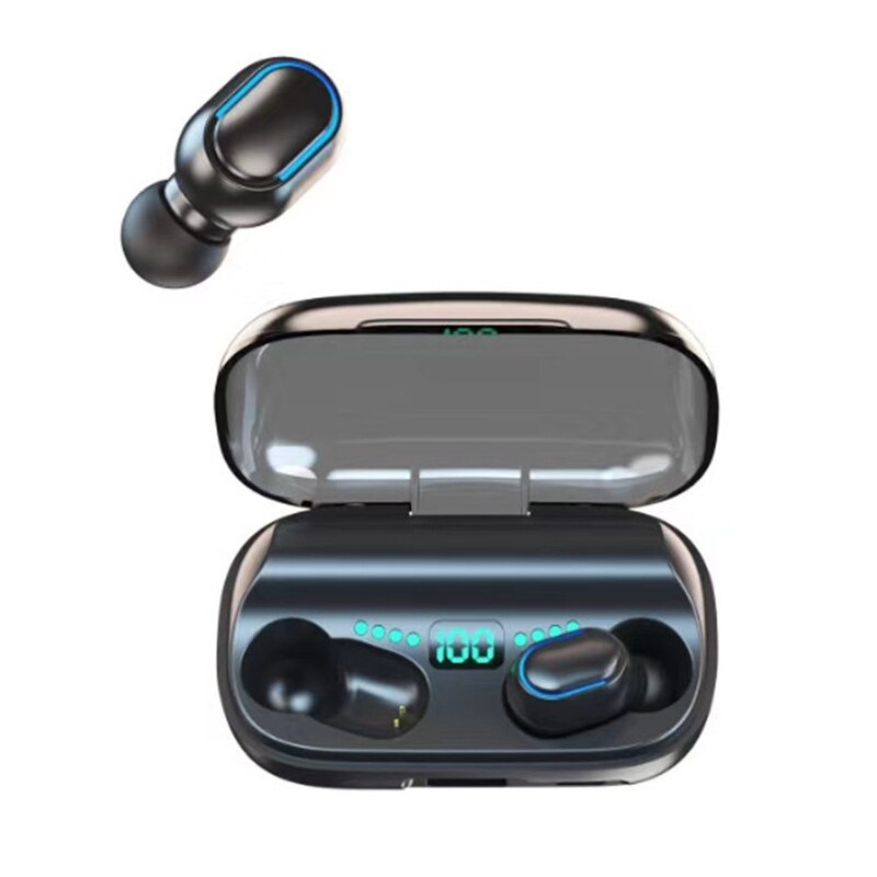 Сенсорні навушники Bluetooth із цифровим кейсом та функцією Power BankП